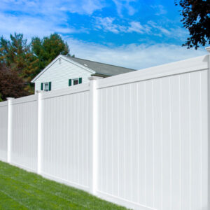 6x8 White solid Privacy.